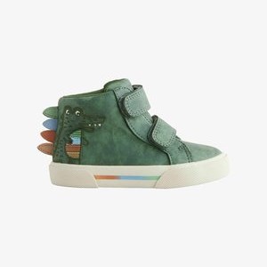 WIDE - Baby shoes - green crocodile WIDE - Baby shoes - green crocodile