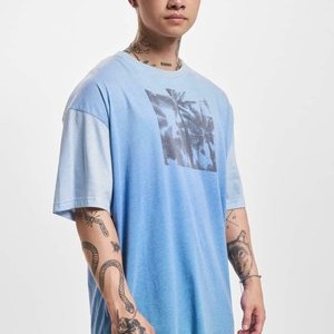Print T-shirt - blue Print T-shirt - blue