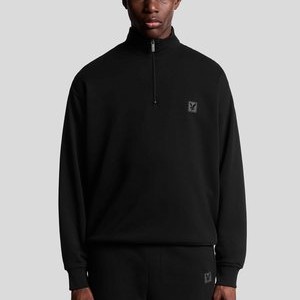 1/4 ZIP SWEATSHIRT - Sweatshirt - z jet black 1/4 ZIP SWEATSHIRT - Sweatshirt - z jet black