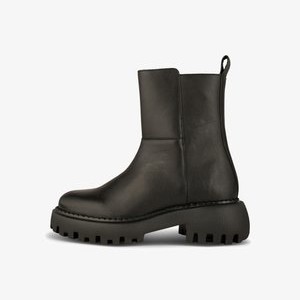 POSEY ZIP - Platform ankle boots - black POSEY ZIP - Platform ankle boots - black