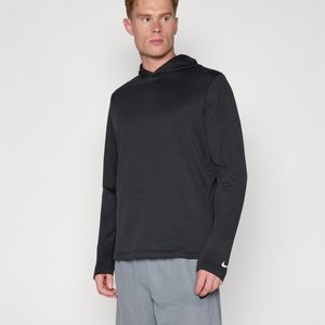 TOUR HOODIE - Long sleeved top - black/white TOUR HOODIE - Long sleeved top - black/white