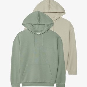 2 PACK - Sweatshirt - green/tan 2 PACK - Sweatshirt - green/tan