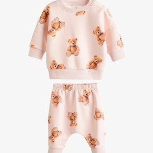 2 PIECE SET REGULAR FIT - Trousers - neutral bear