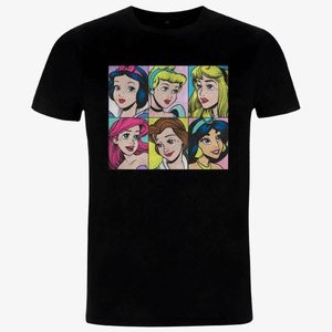 DISNEY PRINCESSES POP PRINCESSES UNISEX - Print T-shirt - black DISNEY PRINCESSES POP PRINCESSES UNISEX - Print T-shirt - black