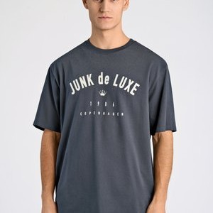 LOGO TEE - Print T-shirt - indigo blue LOGO TEE - Print T-shirt - indigo blue