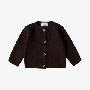 Cardigan - dunkelbraun