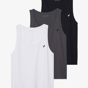 3 PACK - Top - black/white/grey 3 PACK - Top - black/white/grey