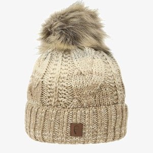 BOMMEL MIT FARBVERLAUF THERMO - Beanie - braun BOMMEL MIT FARBVERLAUF THERMO - Beanie - braun