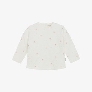 AOP - Long sleeved top - marshmallow white AOP - Long sleeved top - marshmallow white
