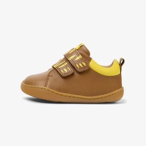 Baby shoes - medium brown