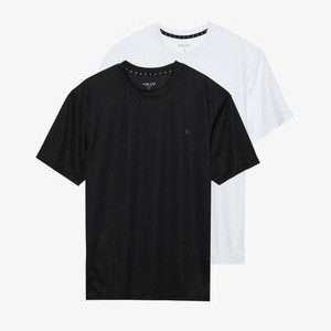 ESSENTIAL 2 PACK REGULAR FIT T-SHIRT - Basic T-shirt - black/white ESSENTIAL 2 PACK REGULAR FIT T-SHIRT - Basic T-shirt - black/white