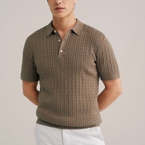 Polo shirt - brown Polo shirt - brown