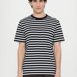 TEE STRIPE - Print T-shirt - black/white TEE STRIPE - Print T-shirt - black/white
