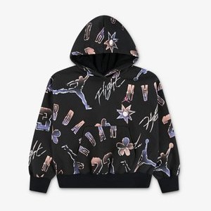 23 THROWBACK HOODIE - Hoodie - black 23 THROWBACK HOODIE - Hoodie - black