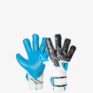 ATTRAKT EVOLUTION - Goalkeeping gloves - white black aqua blue ATTRAKT EVOLUTION - Goalkeeping gloves - white black aqua blue