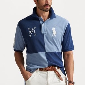 BIG PONY POLO SHIRT - Polo shirt - rustic navy/channel blue BIG PONY POLO SHIRT - Polo shirt - rustic navy/channel blue