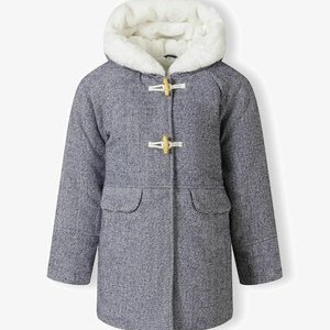 WOOL BLEND WITH HOOD - Winter jacket - dark blue WOOL BLEND WITH HOOD - Winter jacket - dark blue