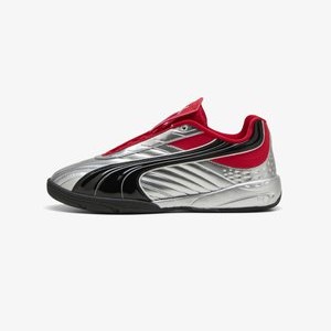 V1PER GOALGETTER UNISEX - Trainers - puma silver for all time red V1PER GOALGETTER UNISEX - Trainers - puma silver for all time red