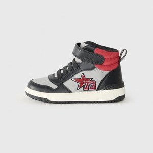 WASHIBA - Baby shoes - grey/black WASHIBA - Baby shoes - grey/black