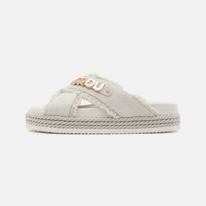 CRISS-CROSS - Mules - beige CRISS-CROSS - Mules - beige