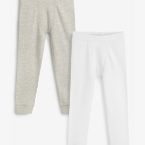 2 PACK THERMAL - Leggings - Trousers - white