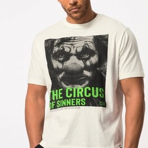 Print T-shirt - off white Print T-shirt - off white