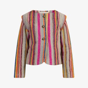 Light jacket - mehrfarbige pinke streifen Light jacket - mehrfarbige pinke streifen