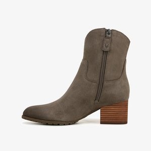 BISHOP WESTERN - Classic ankle boots - stone waxed suede BISHOP WESTERN - Classic ankle boots - stone waxed suede