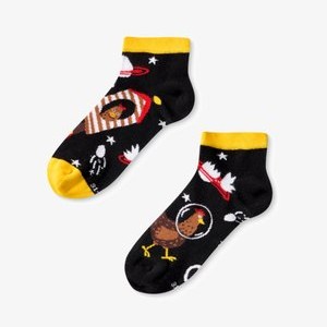 1 PAAR MIT 2 UNTERSCHIEDLICHEN DESIGNS MOTIV HAHN ASTRONAUT - Socks - mehrfarbig 1 PAAR MIT 2 UNTERSCHIEDLICHEN DESIGNS MOTIV HAHN ASTRONAUT - Socks - mehrfarbig