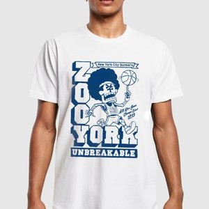 FUNKY BALLING - Print T-shirt - white FUNKY BALLING - Print T-shirt - white