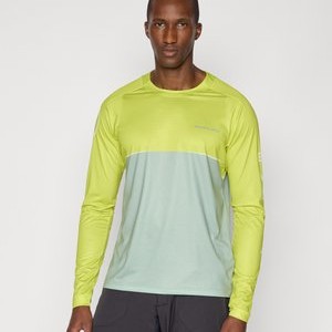CORE PRINTED TEE - Long sleeved top - lime green CORE PRINTED TEE - Long sleeved top - lime green