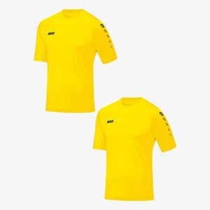2 PACK KURZARM RUNDHALS - Print T-shirt - gelb 2 PACK KURZARM RUNDHALS - Print T-shirt - gelb