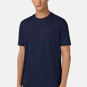 Basic T-shirt - navy blue Basic T-shirt - navy blue