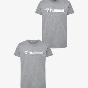 2ER-SET MIT LOGO - Print T-shirt - grau 2ER-SET MIT LOGO - Print T-shirt - grau