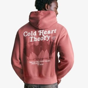Hoodie - coral Hoodie - coral
