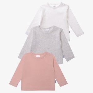 3 PACK - Long sleeved top - mehrfarbig