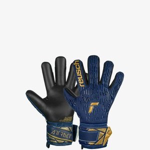 ATTRAKT FREEGEL - Goalkeeping gloves - premium blue/gold/black ATTRAKT FREEGEL - Goalkeeping gloves - premium blue/gold/black