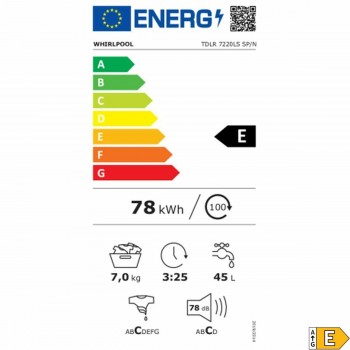 Стиральная машина Whirlpool Corporation TDLR7220LSSPN 1200 rpm 40 cm 7 kg