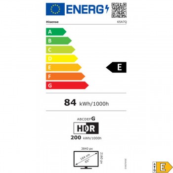 Смарт-ТВ Hisense 65A7Q 65" 4K Ultra HD LED HDR D-LED QLED