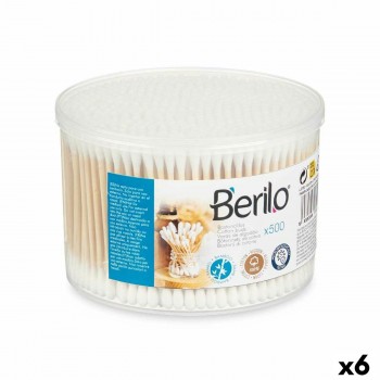 Ватные палочки Berilo Хлопок Бамбук 6 штук
