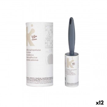 Щетка для удаления шерсти Серый (12 штук)