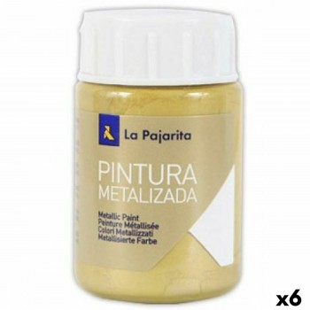 Краска La Pajarita Позолоченный 35 ml (6 штук)