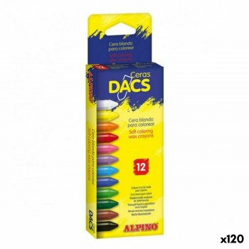 Цветные полужирные карандаши Alpino Dacs Разноцветный (120 штук)