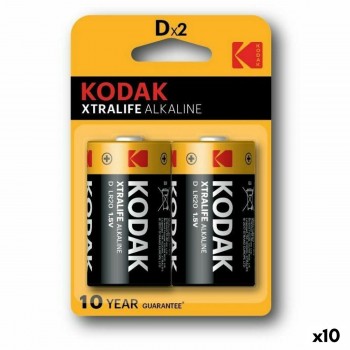 Щелочные батарейки Kodak 1,5 V LR20 (10 штук)