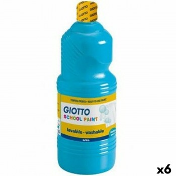 Темпера Giotto Циановый 1 L (6 штук)