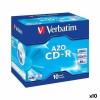 CD-R Verbatim AZO 700 MB 52x 10 Предметы (10 штук)