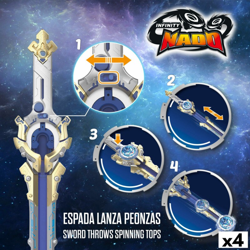 Юла Infinity Nado (4 штук)