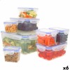 Набор штабелируемых герметичных кухонных контейнеров Max Home 27 x 12 x 20 cm 6 штук
